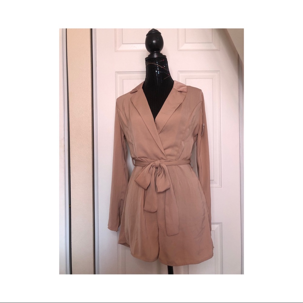 Charlotte Russe Blush Pink Romper